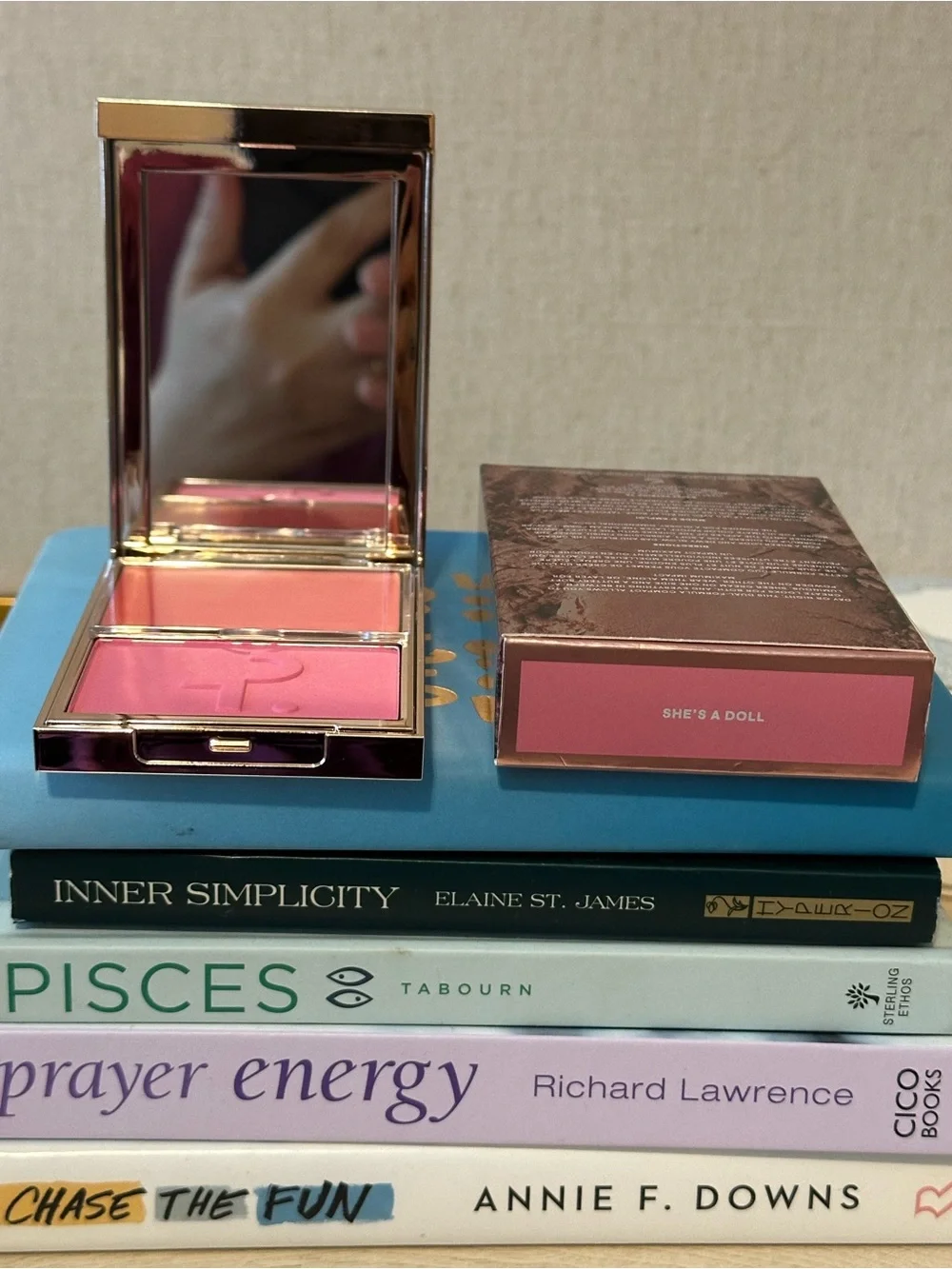 Patrick Ta Double-Take Cream & Powder Blush Duo She’s A Doll